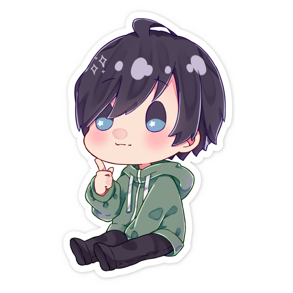 ミニキャラステッカー