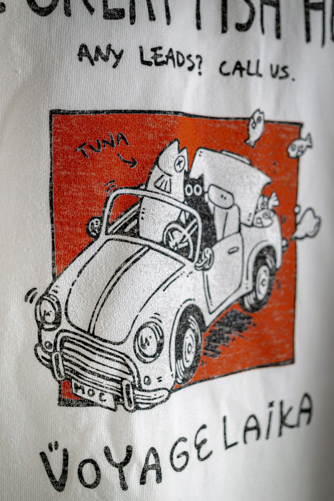 FISH HEIST T-SHIRT WHITE
