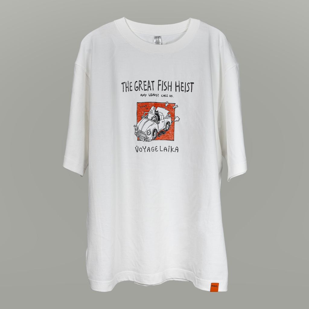 FISH HEIST T-SHIRT WHITE