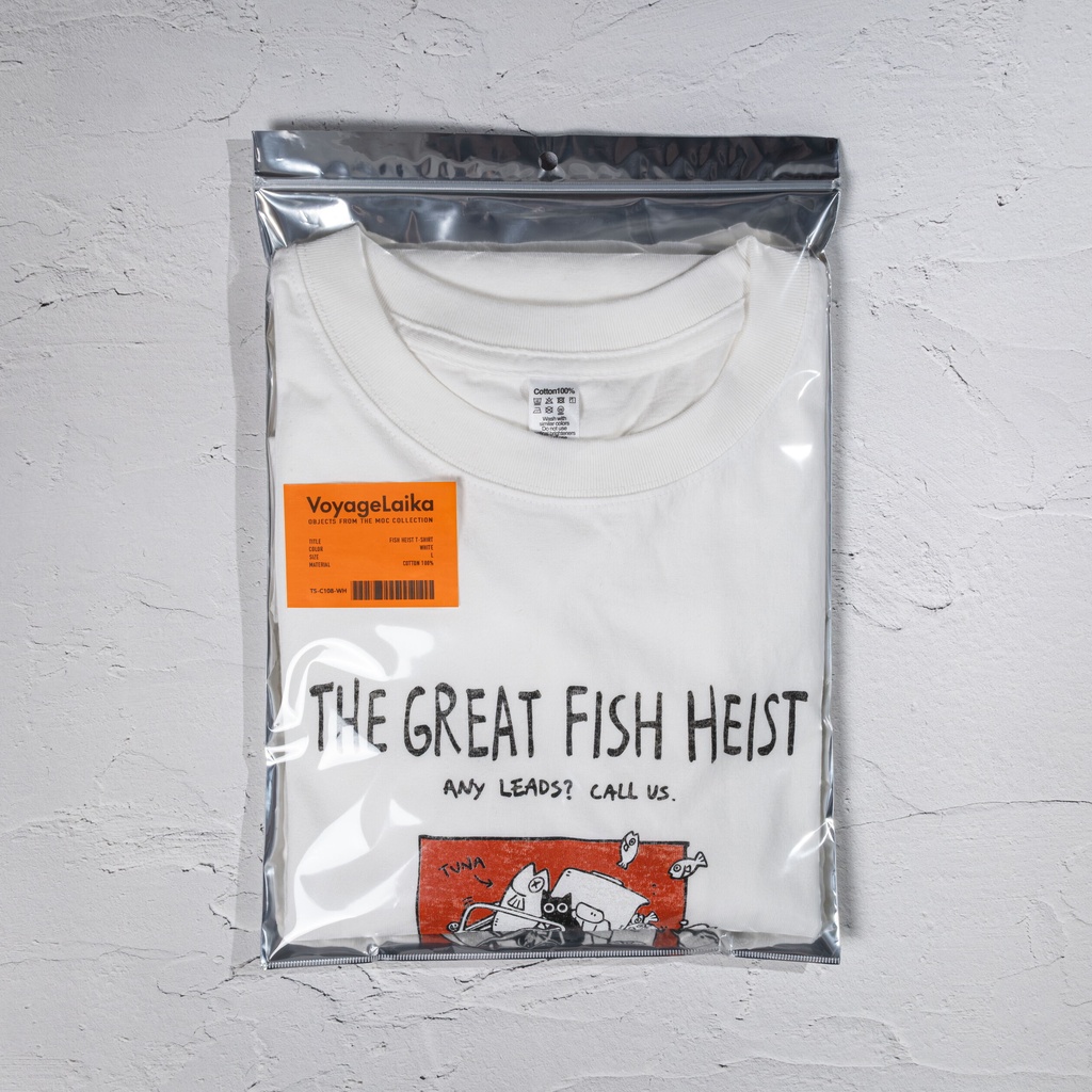 FISH HEIST T-SHIRT WHITE