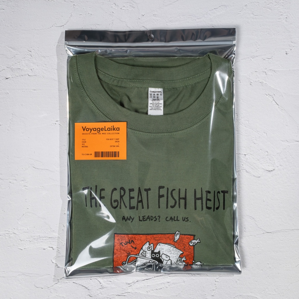 FISH HEIST T-SHIRT GREEN