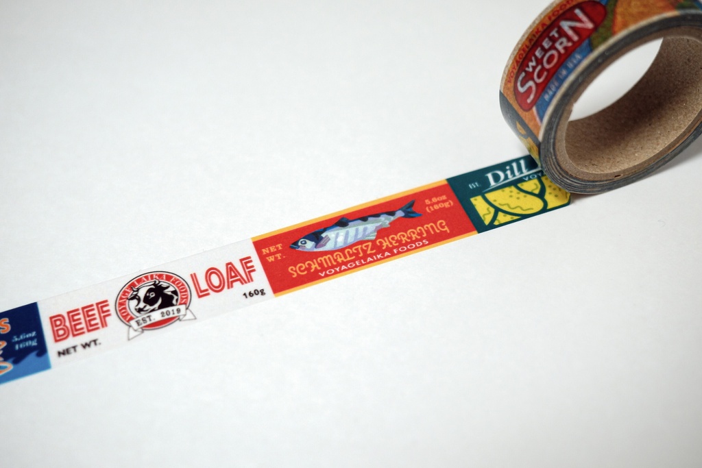 CAN LABEL MASKING TAPE