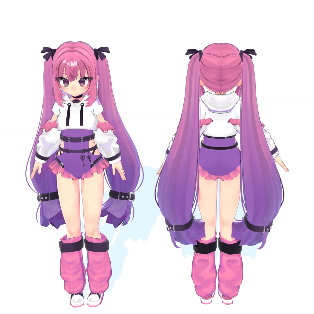 【オリジナル3Dモデル】ゆめり