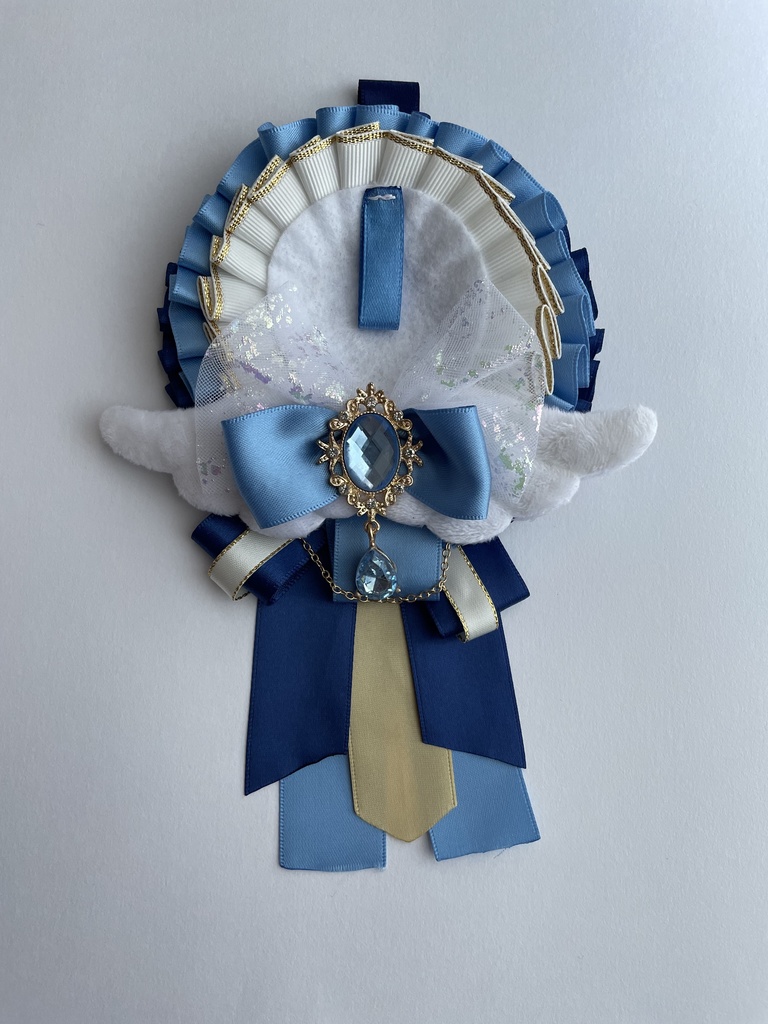 缶バッジ用 リボンロゼット