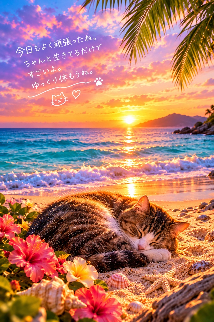 Sea & Cat — 海と猫の癒し時間 —