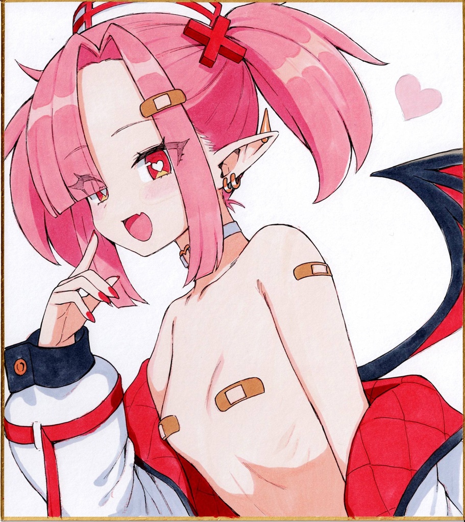 一点モノ!麻呂太ちゃん直筆アナログ色紙