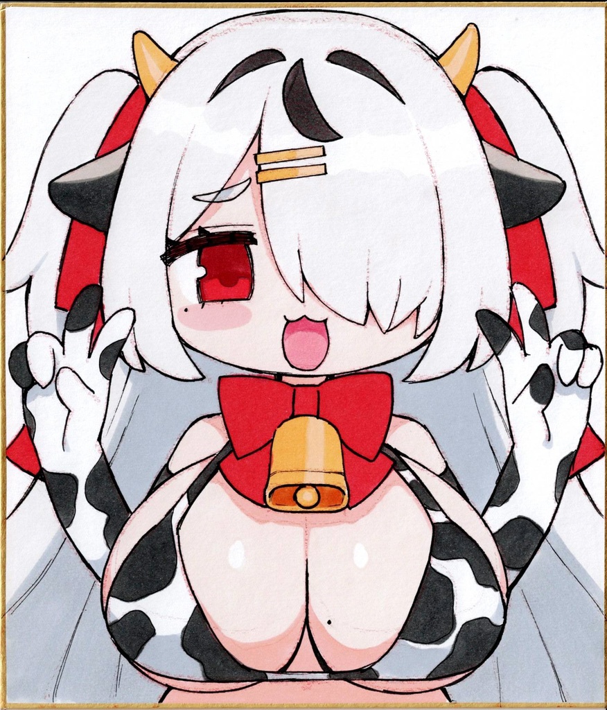 一点モノ!麻呂太ちゃん直筆アナログ色紙