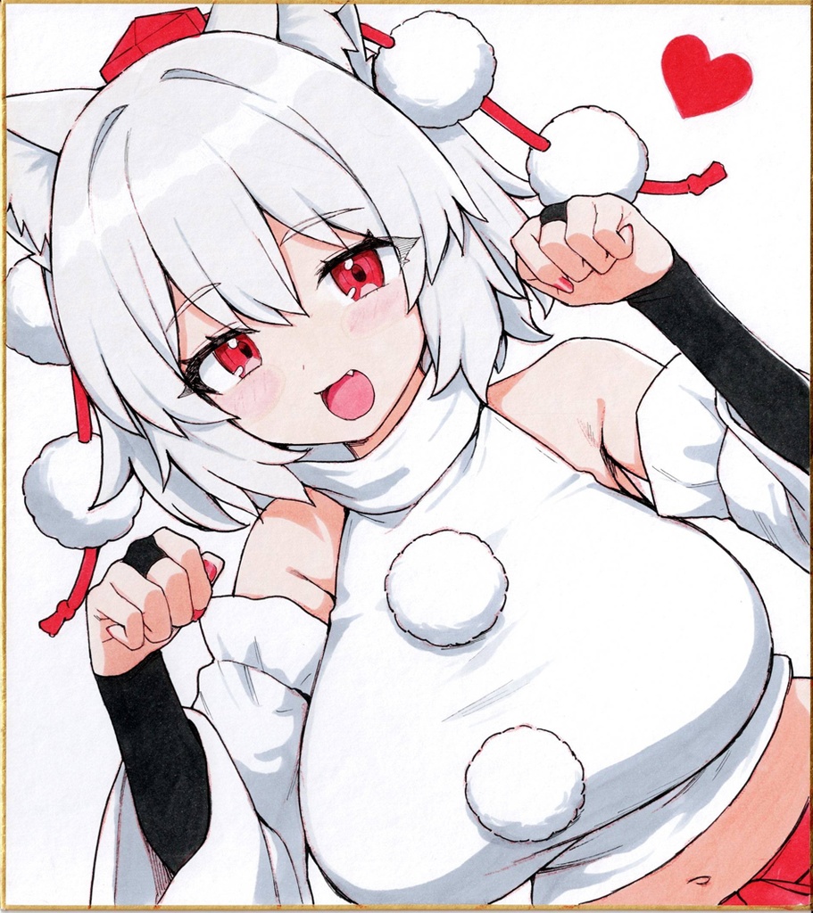 一点モノ!麻呂太ちゃん直筆アナログ色紙