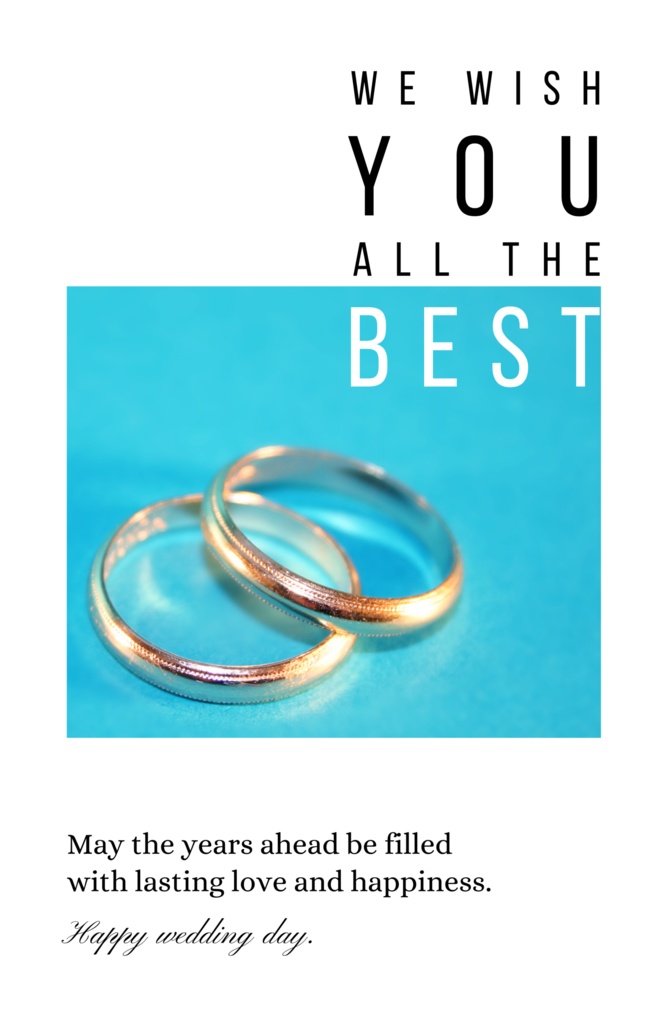 We wish you all the best