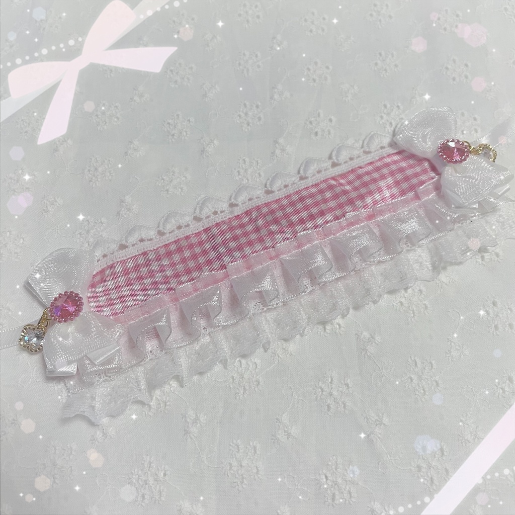 ぬいぐるみ ヘッドドレス ❤︎ ぴんく ❤︎