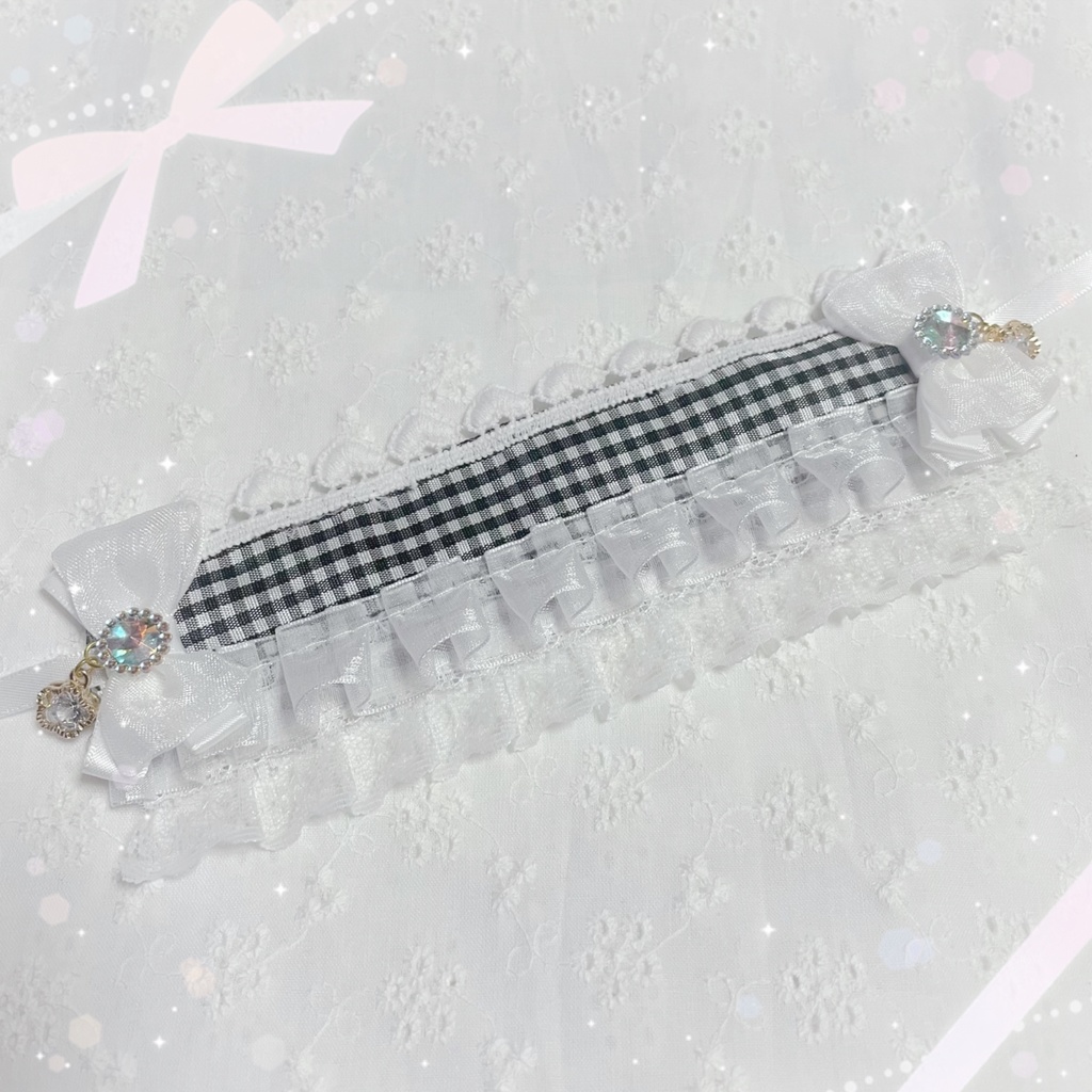 ぬいぐるみ ヘッドドレス ❤︎ ぶらっく ❤︎