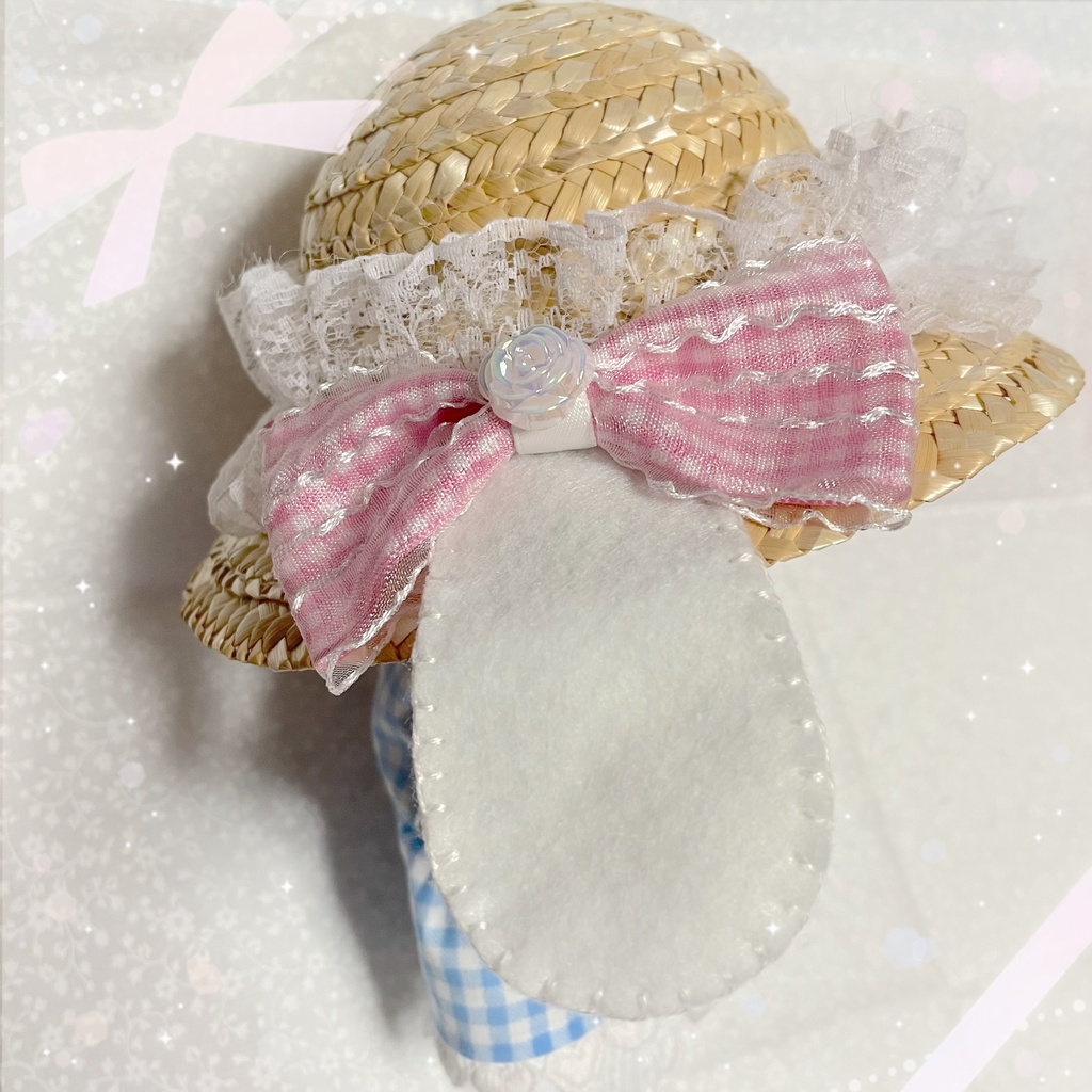 ぬいぐるみ 麦わら帽子