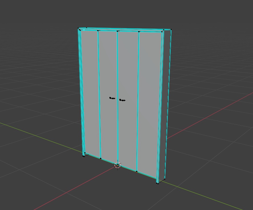 【無料有】折れ戸