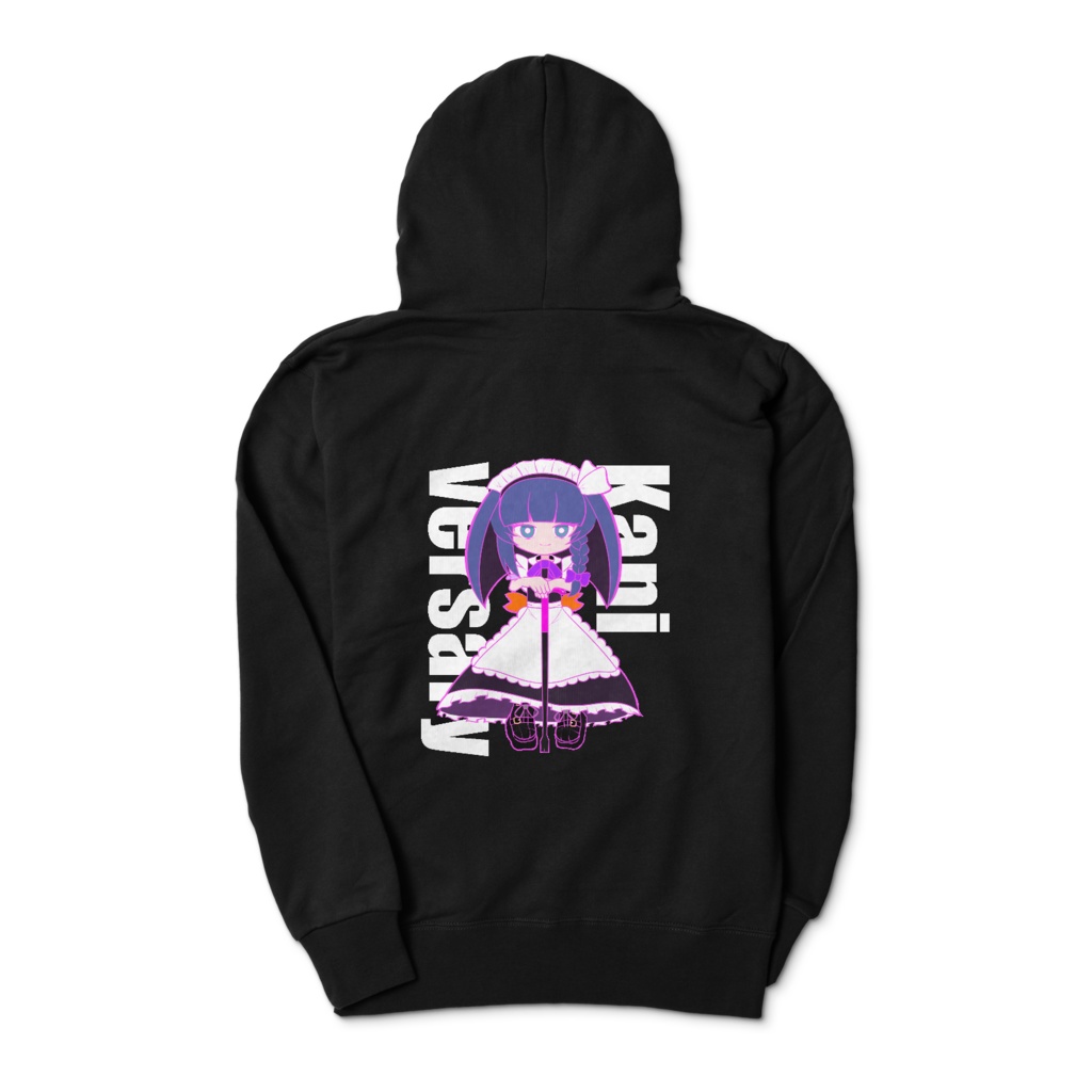 蟹鳴ジップパーカー