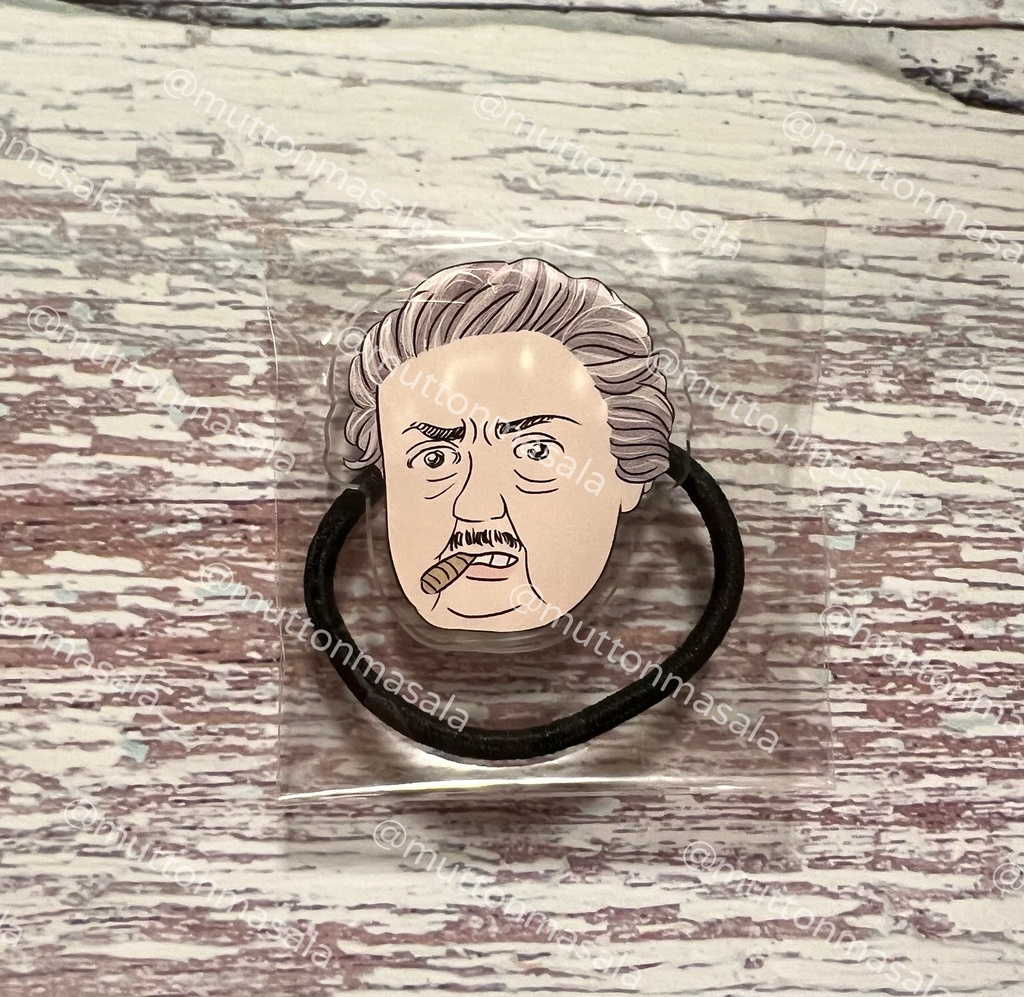 大ボス生首ヘアゴム