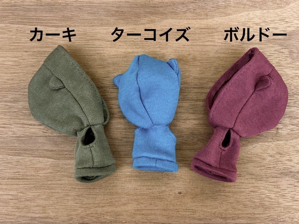 耳付きノースリパーカー