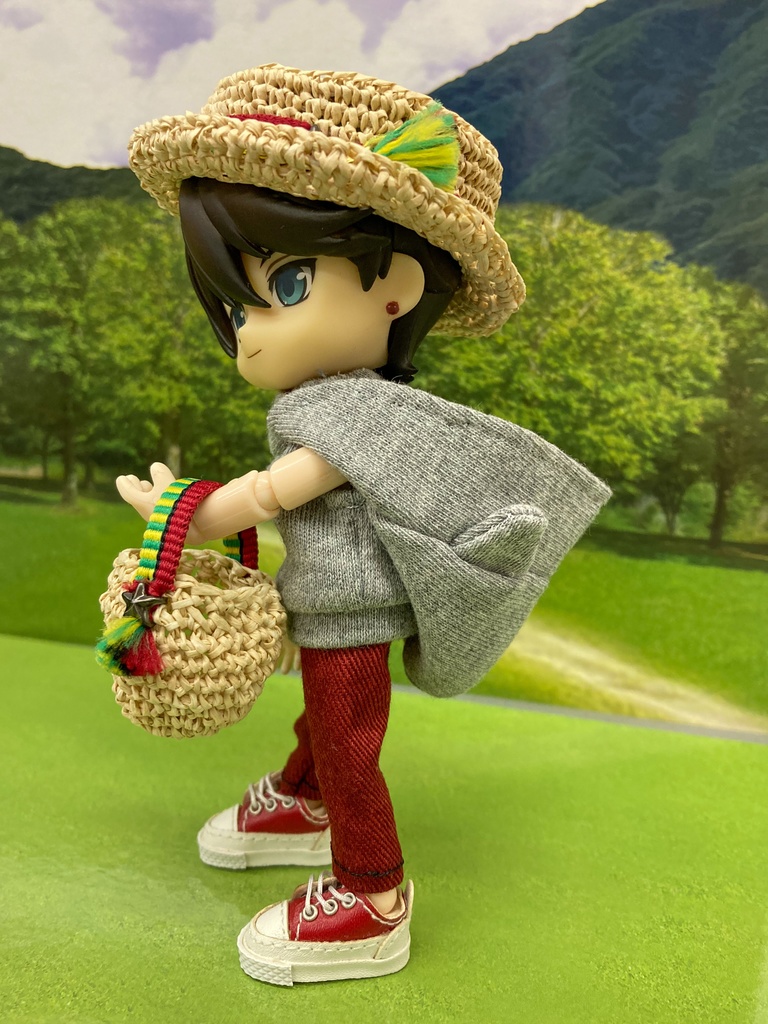 耳付きノースリパーカー