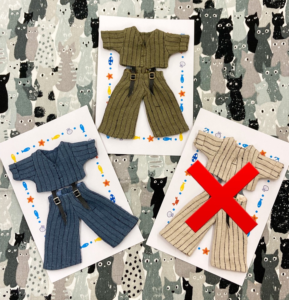 ワイドパンツセット