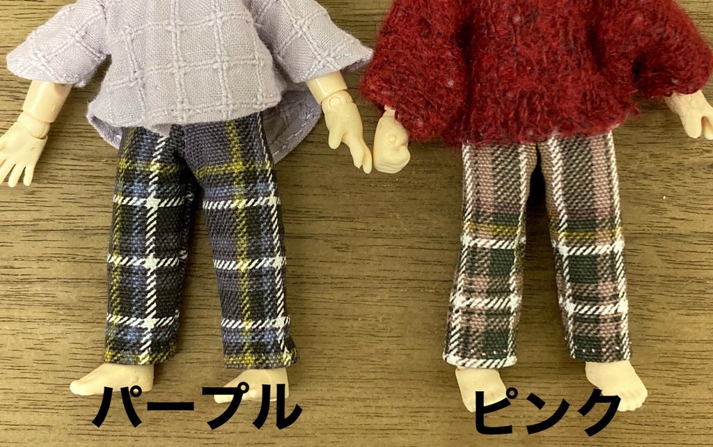 タータンチェックパンツ【ももはりタイプ】