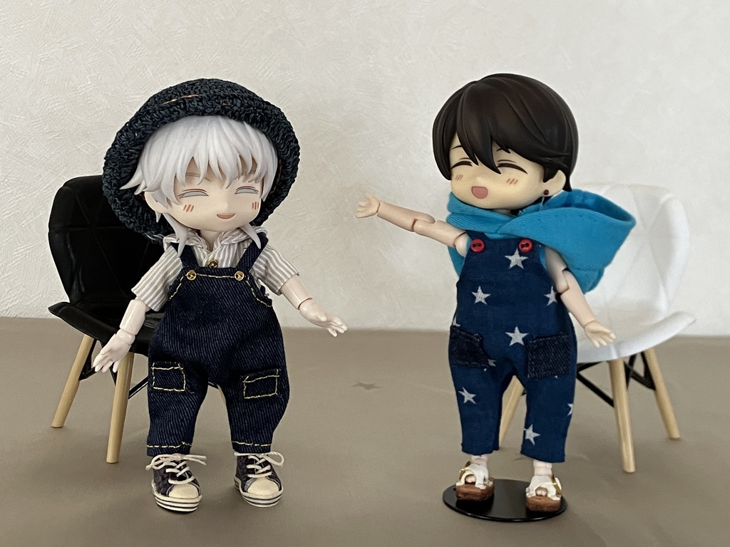 サロペット（オビツ11  、ねんどろいどどーる共用）