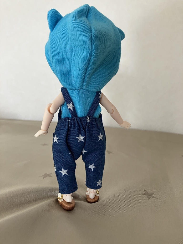 サロペット(オビツ11 、ねんどろいどどーる共用)