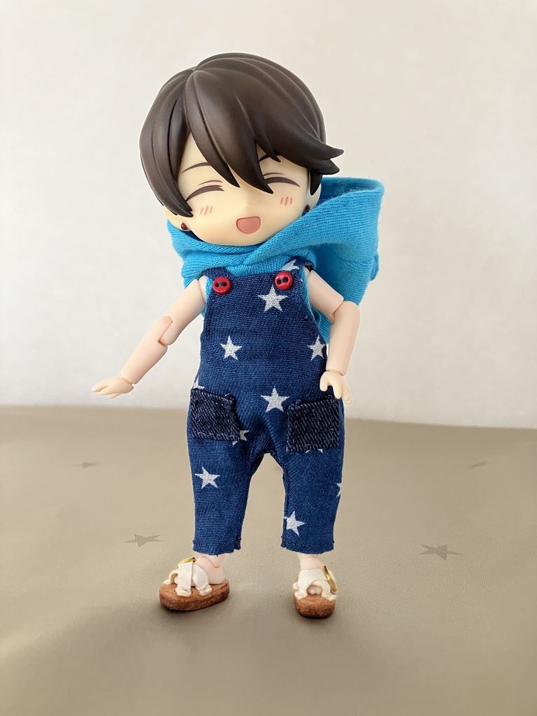 サロペット(オビツ11 、ねんどろいどどーる共用)