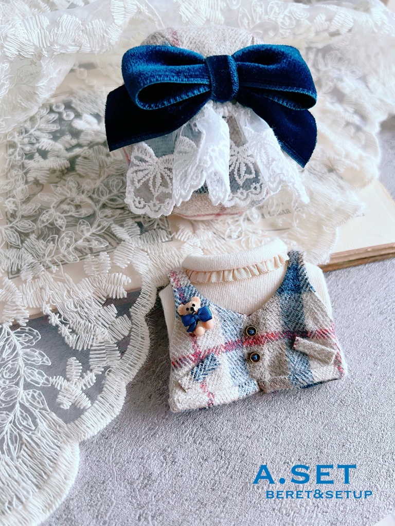 check set up (ベレー帽&セットアップ)