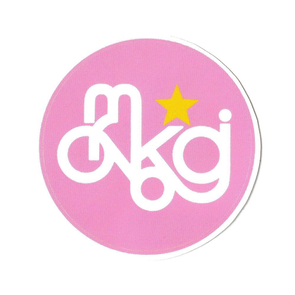 モリこぎ部!ステッカー風シール まる型