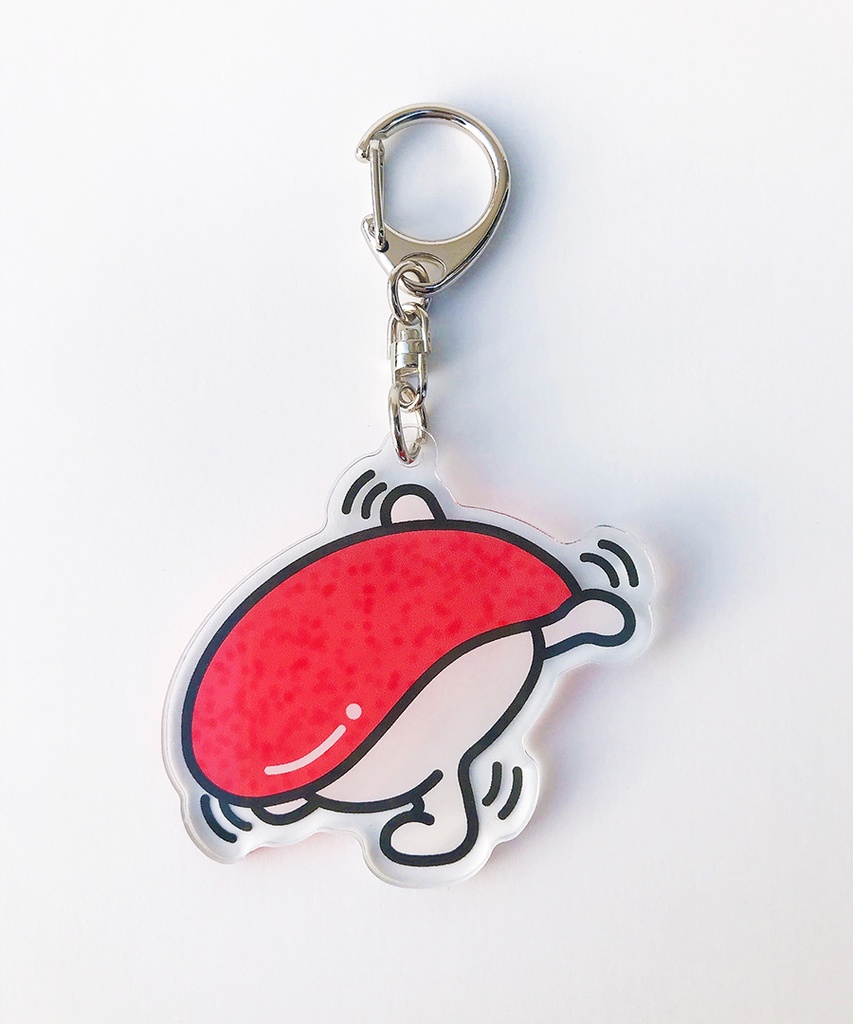 すしたまぎょアクリルキーホルダー　ver.たらこ