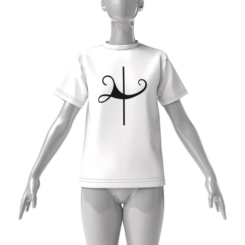 わたすけオリジナルTシャツ(ビッグシルエット白)