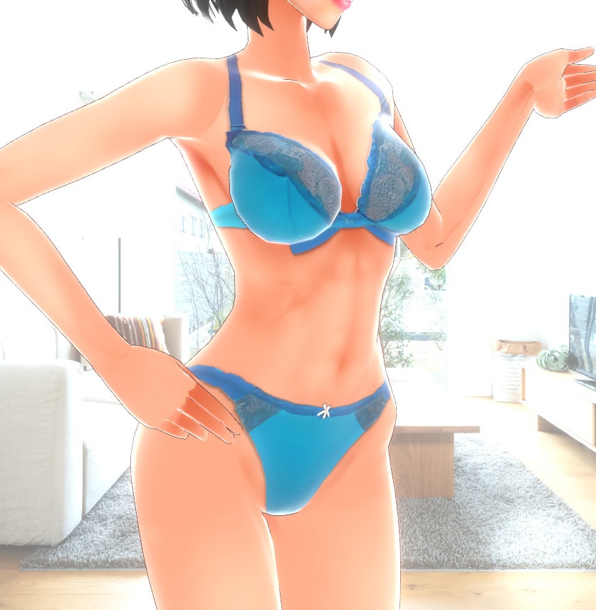 リアル高品質下着 RICH COLOR 全8色 VRoid用