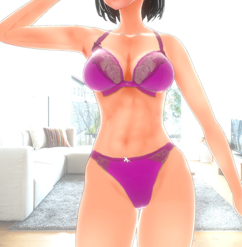 リアル高品質下着 RICH COLOR 全8色 VRoid用