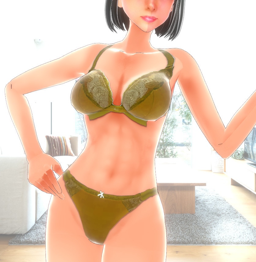 リアル高品質下着 RICH COLOR 全8色 VRoid用