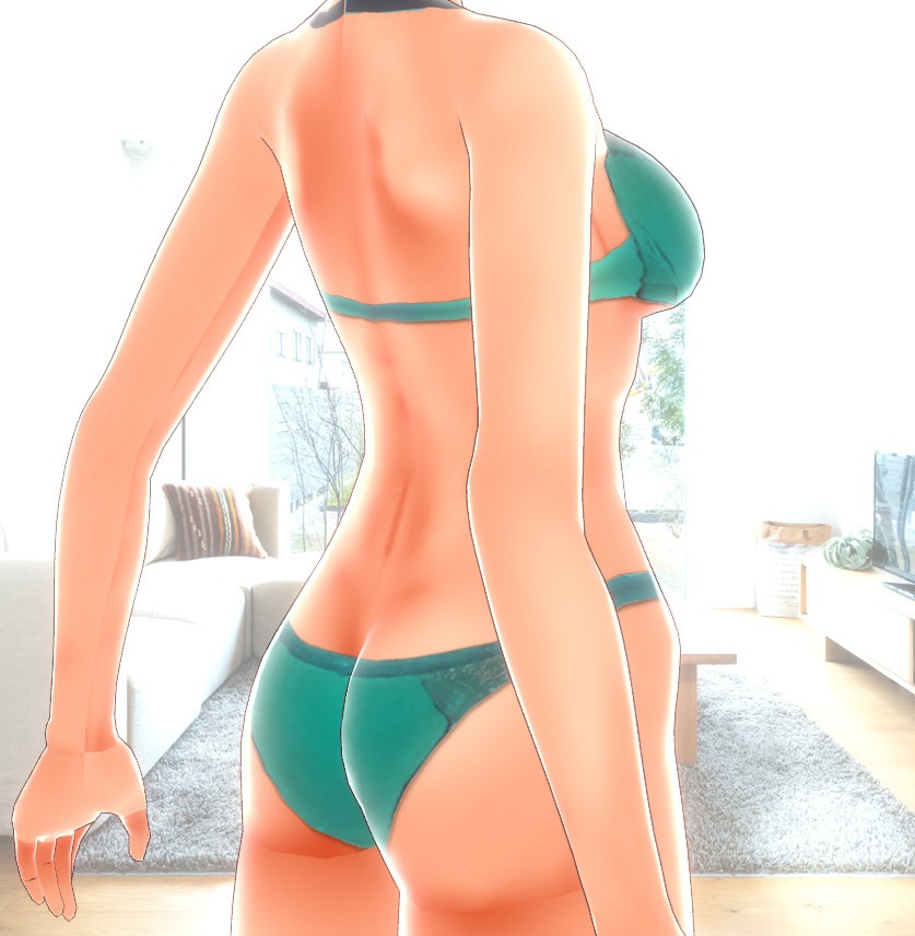 リアル高品質下着 RICH COLOR 全8色 VRoid用