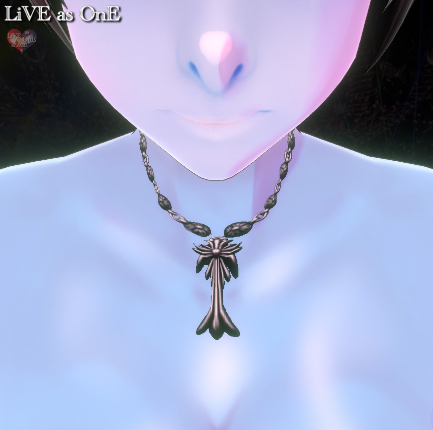 クロムハーツ風ネックレス カジュアル Vroid アクセサリー