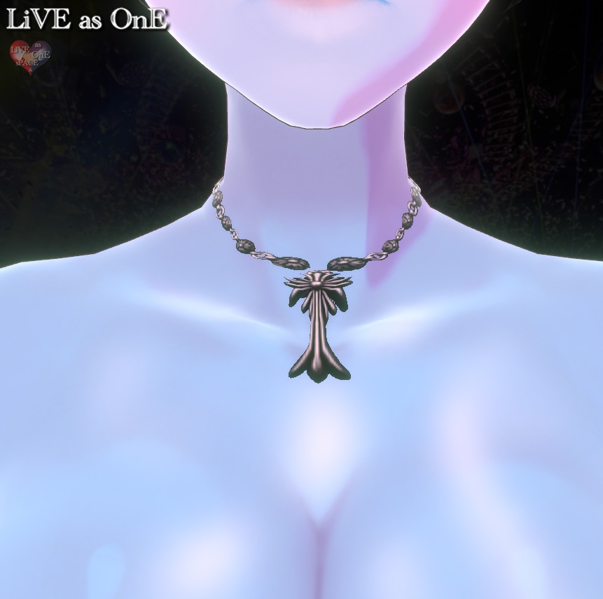 クロムハーツ風ネックレス カジュアル Vroid アクセサリー