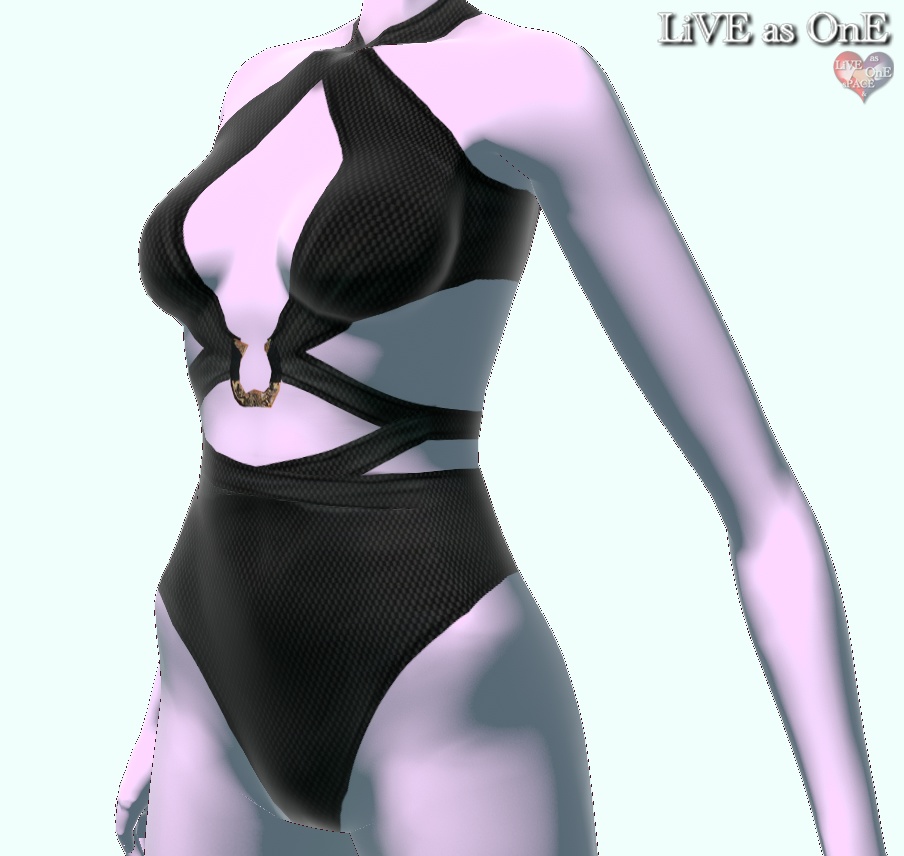 2024夏 トレンド水着 type A(バスタオル付き)