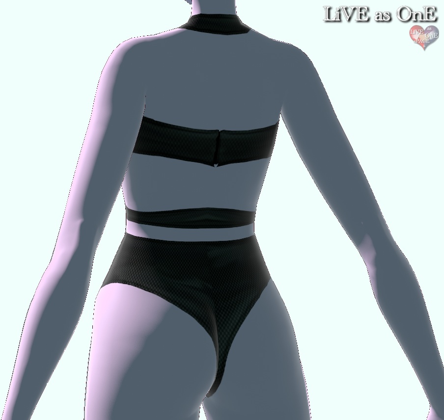 2024夏 トレンド水着 type A(バスタオル付き)