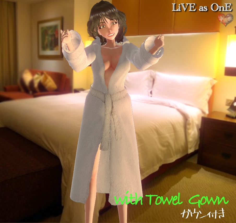 2024夏 トレンド水着 type B(バスローブ付き)