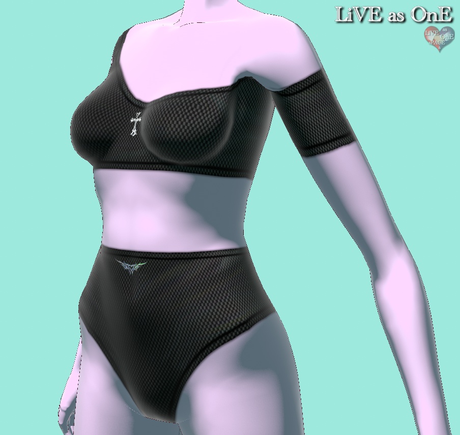 2024夏 トレンド水着 type B(バスローブ付き)