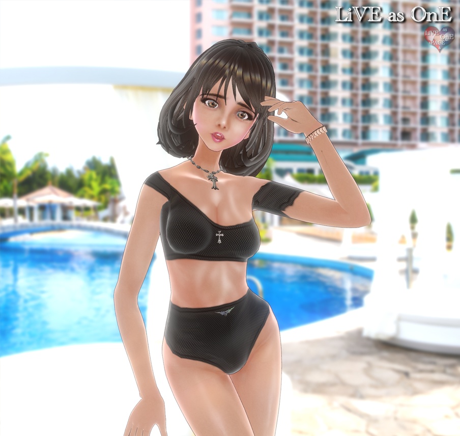 2024夏 トレンド水着 type B(バスローブ付き)