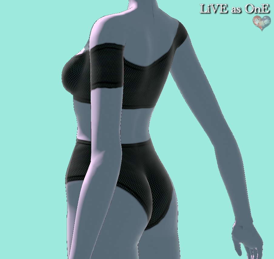 2024夏 トレンド水着 type B(バスローブ付き)