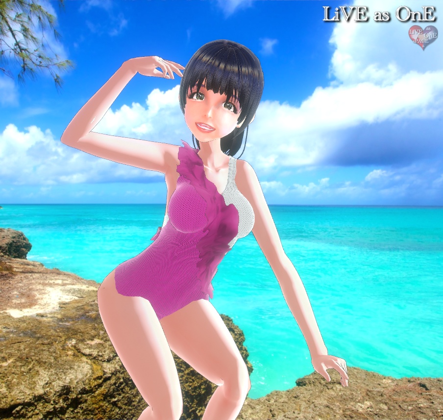 2024夏 トレンド水着 type C(バスローブ付き)