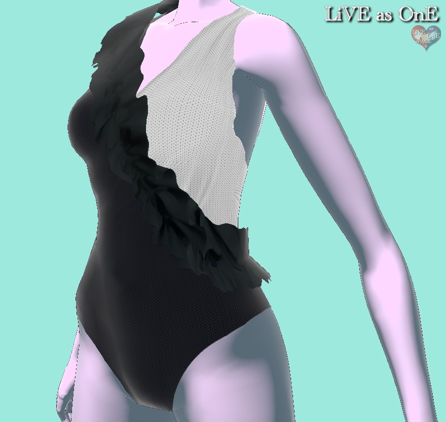 2024夏 トレンド水着 type C(バスローブ付き)