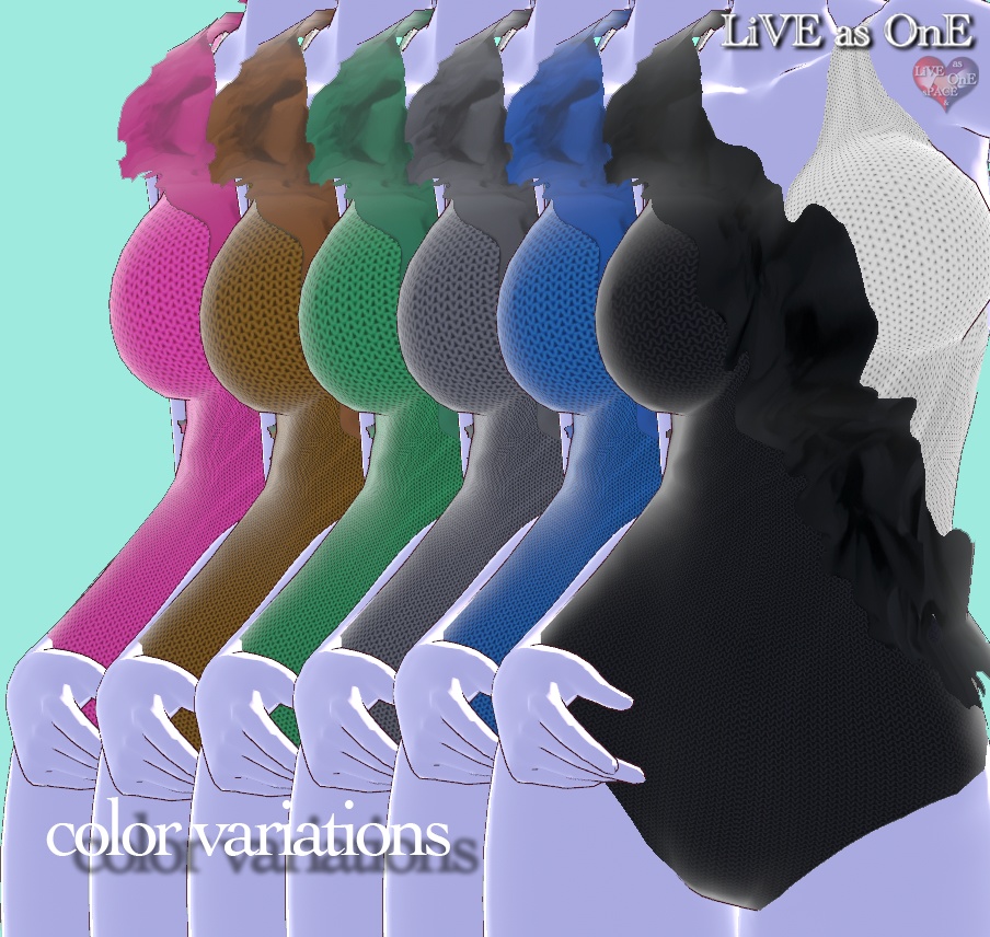 2024夏 トレンド水着 type C(バスローブ付き)