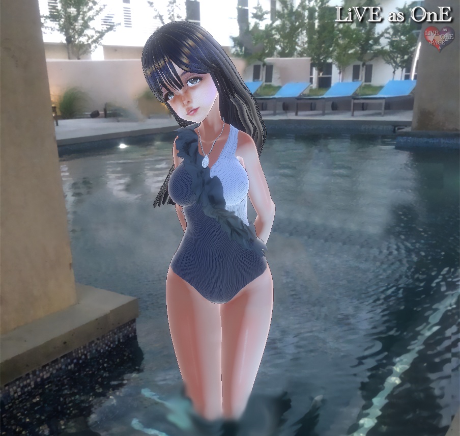 2024夏 トレンド水着 type C(バスローブ付き)