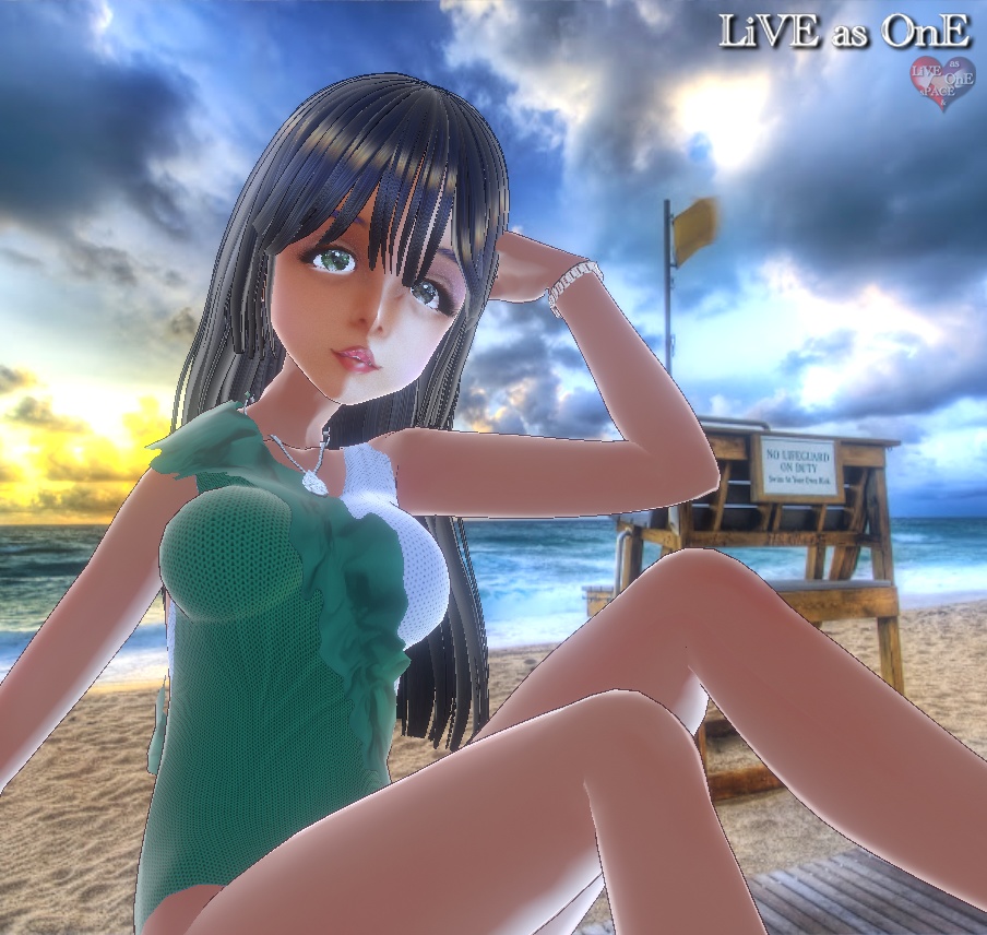 2024夏 トレンド水着 type C(バスローブ付き)