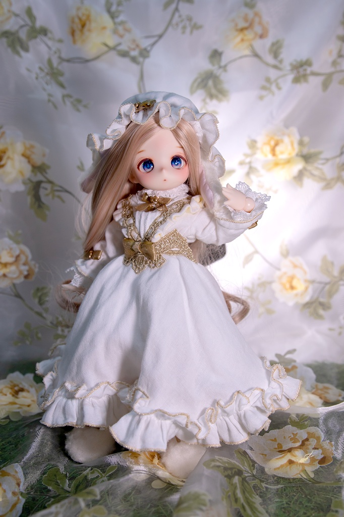 ダブルガーゼナイトドレス セット 『月見る羊』1/6