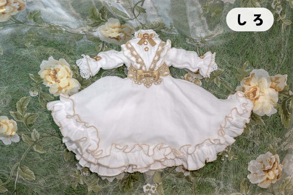 ダブルガーゼナイトドレス セット 『月見る羊』1/6