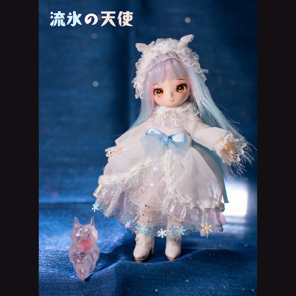 クリオネのドレスセット『流氷の天使』1/12
